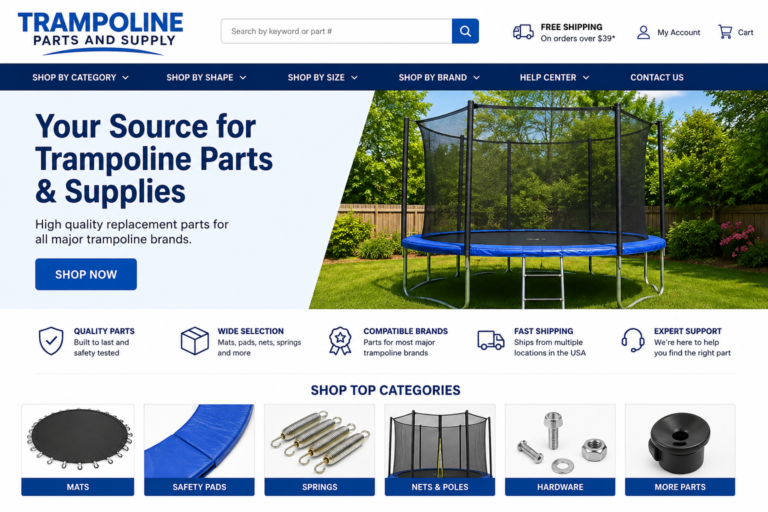 Trampoline Parts and Supply: Your Source for Replacement Trampoline Parts